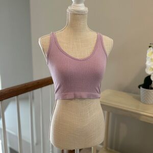 Urban Outfitters Lavender Crop Top